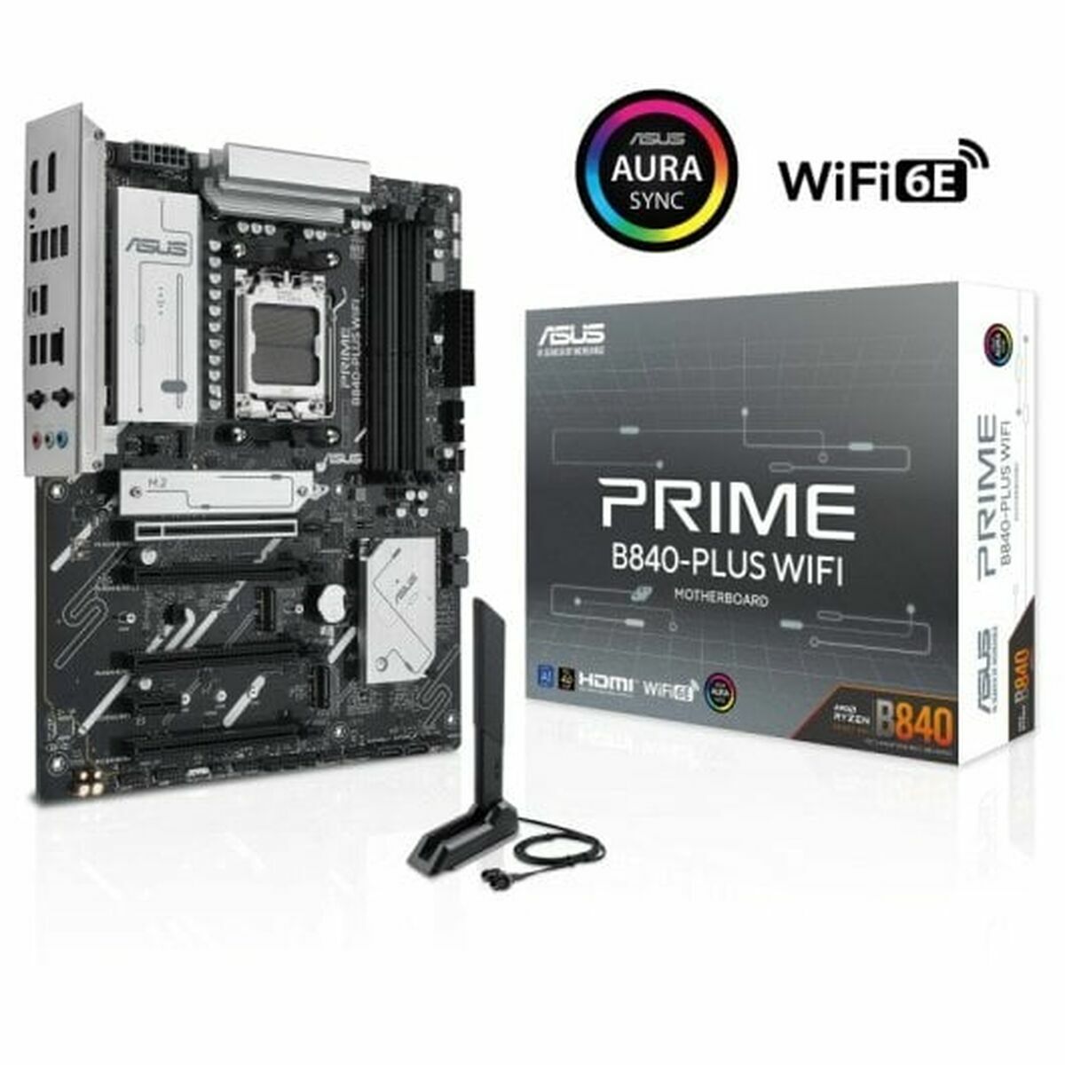 Motherboard Asus PRIME B840-PLUS WIFI ATX AM5 Grey