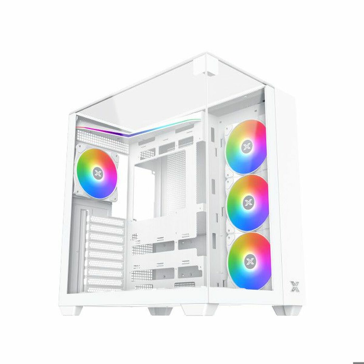 ATX Semi-tower Box XIGMATEK Aqua V Blanco