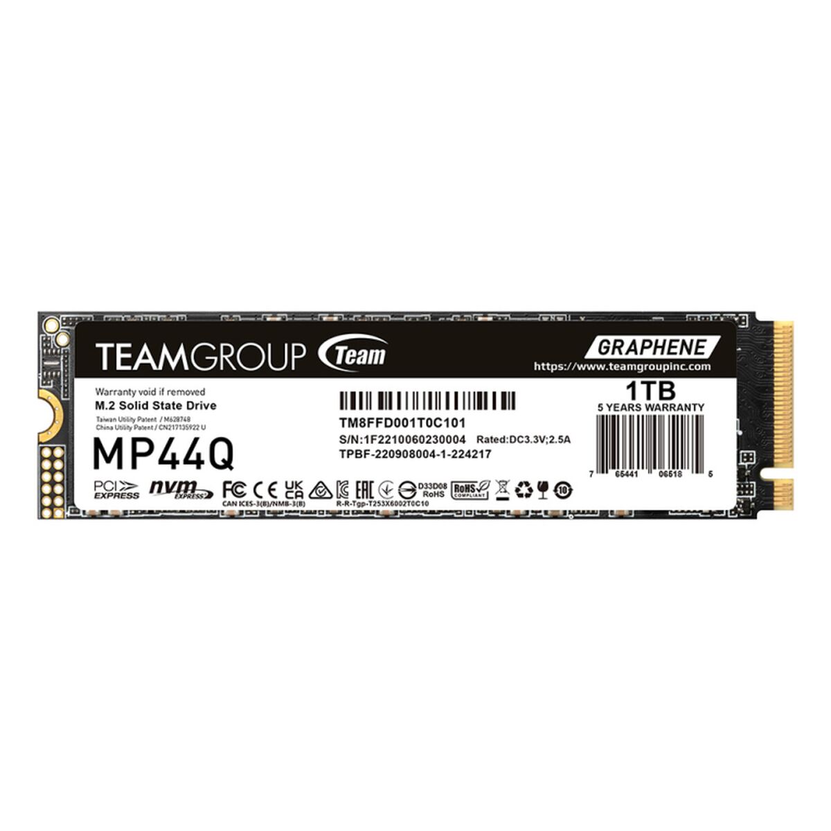 Hard Drive Team Group MP44Q 1 TB SSD