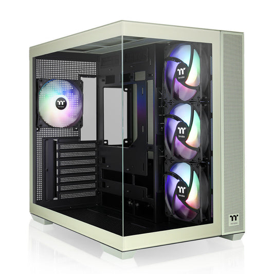 ATX Semi-tower Box THERMALTAKE View 380 TG ARGB Green