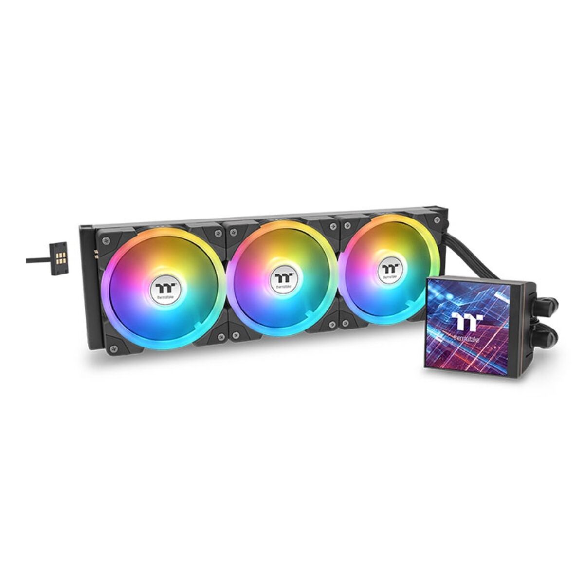 Box Ventilator THERMALTAKE MAGFloe 360 Ultra ARGB Ø 12 cm (1 Unit)