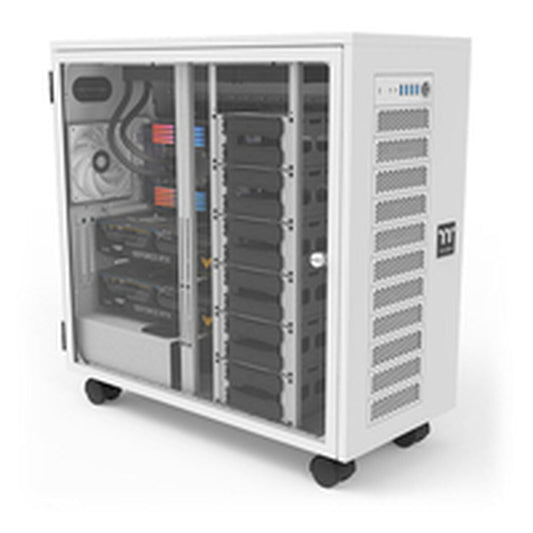 ATX Semi-tower Box THERMALTAKE AX700 TG White Black