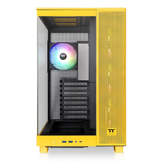 ATX Semi-tower Box THERMALTAKE View 380 XL TG ARGB Yellow