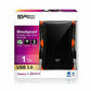 External Hard Drive Silicon Power FAEDDE0200 1 TB 2.5" USB 3.1