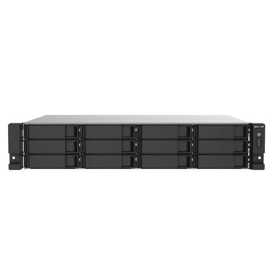 NAS Network Storage Qnap TS-1273AU-RP-8G Black AMD Ryzen V1500B