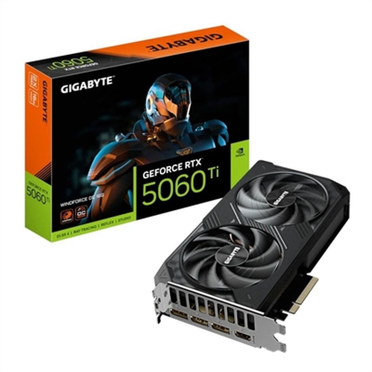 Graphics card Gigabyte GV-N506TWF2OC-16GD 16 GB geforce rtx 5060 ti GDDR6 GDDR7