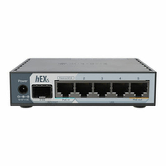 Router Mikrotik E60IUGS Black USB RJ45 Ethernet LAN PoE x 1 USB 3.2 USB x 1