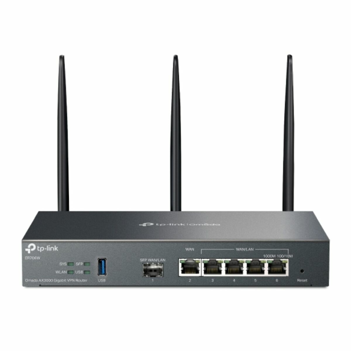 Router TP-Link ER706W White Black USB RJ45 Ethernet LAN USB 3.2