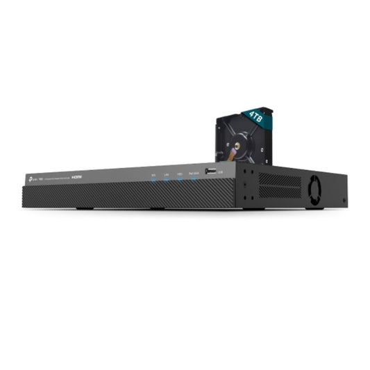 Network Video Recorder TP-Link VIGI NVR2016H-16MP-4TB Black