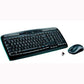 Keyboard and Mouse Logitech MK330 Black Spanish Qwerty (4 Units)