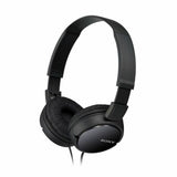 Foldable Headphones Sony MDRZX110B Black External supraaural With cable