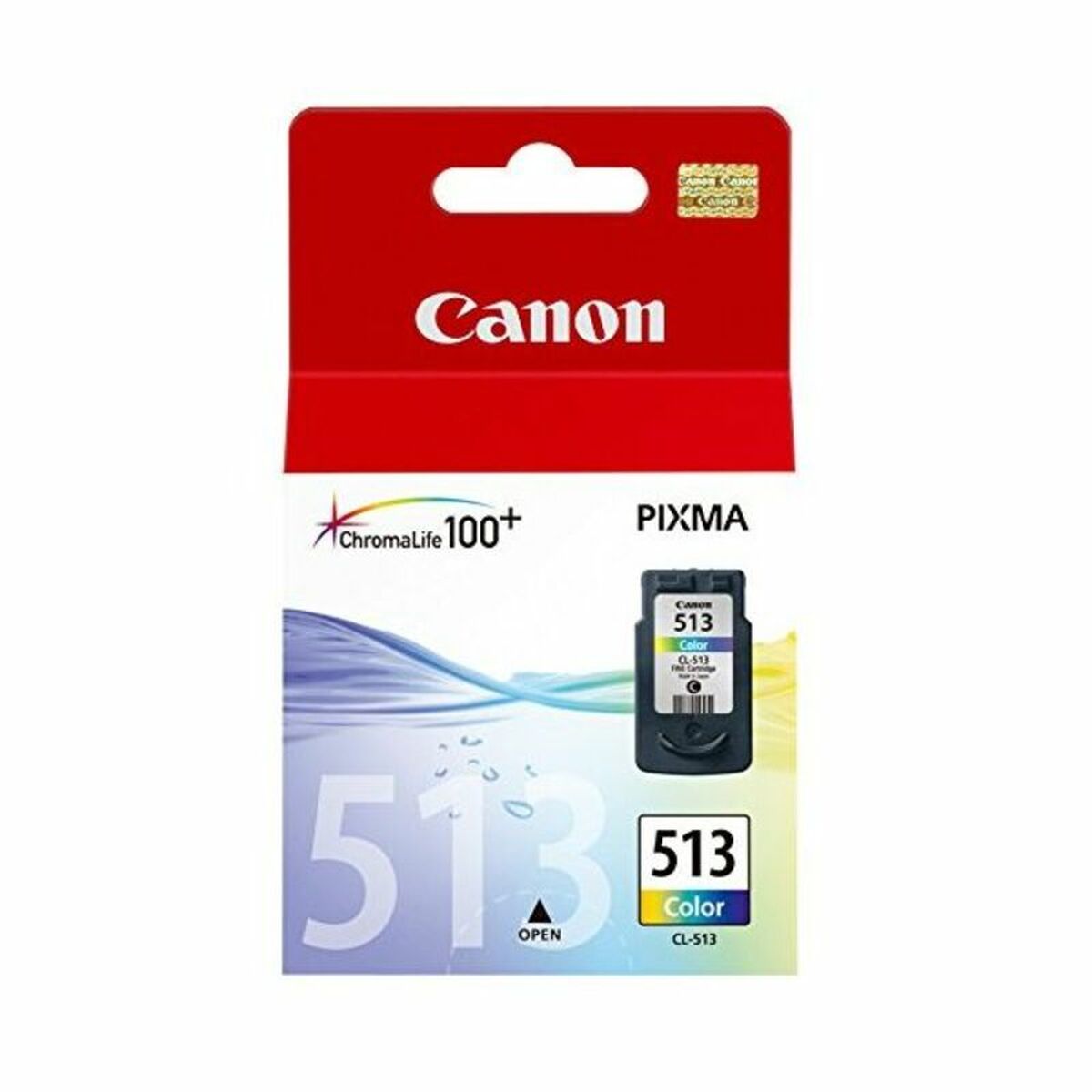 Original Ink Cartridge Canon CL-513 MfrPartNumber3 Yellow Cyan Magenta