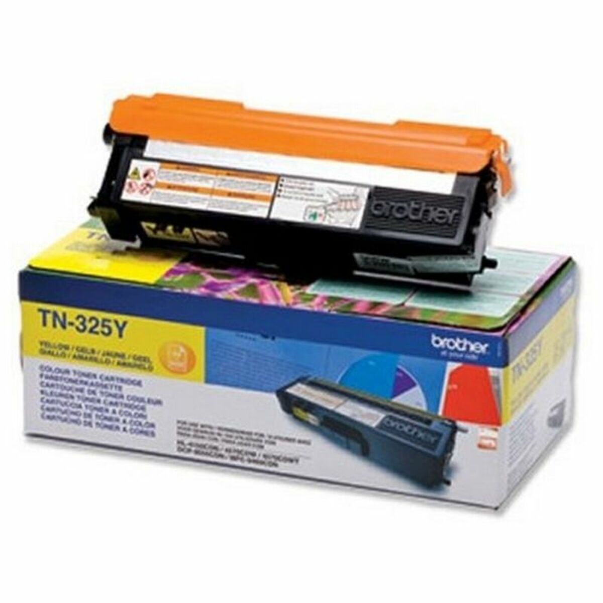 Original Toner Brother TN325Y Yellow