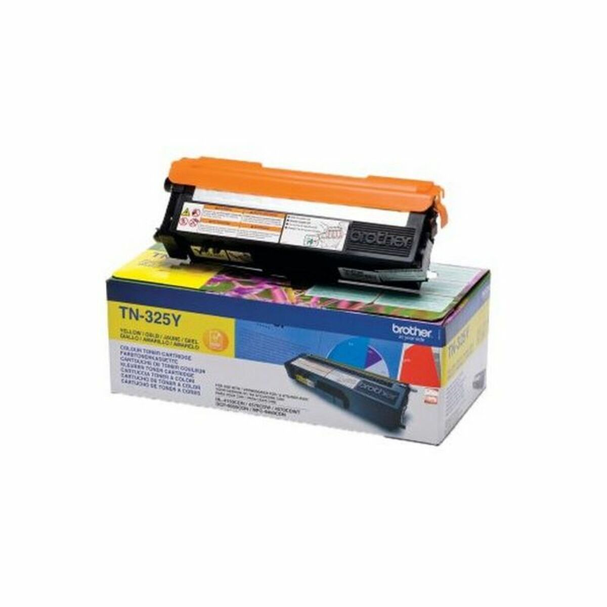 Original Toner Brother TN325Y Yellow