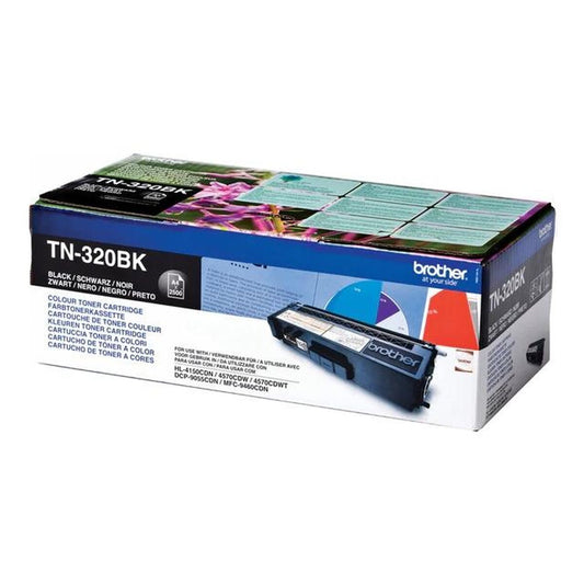 Toner Brother TN320BK Black (4 Units)