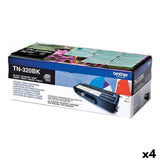 Toner Brother TN320BK Black (4 Units)