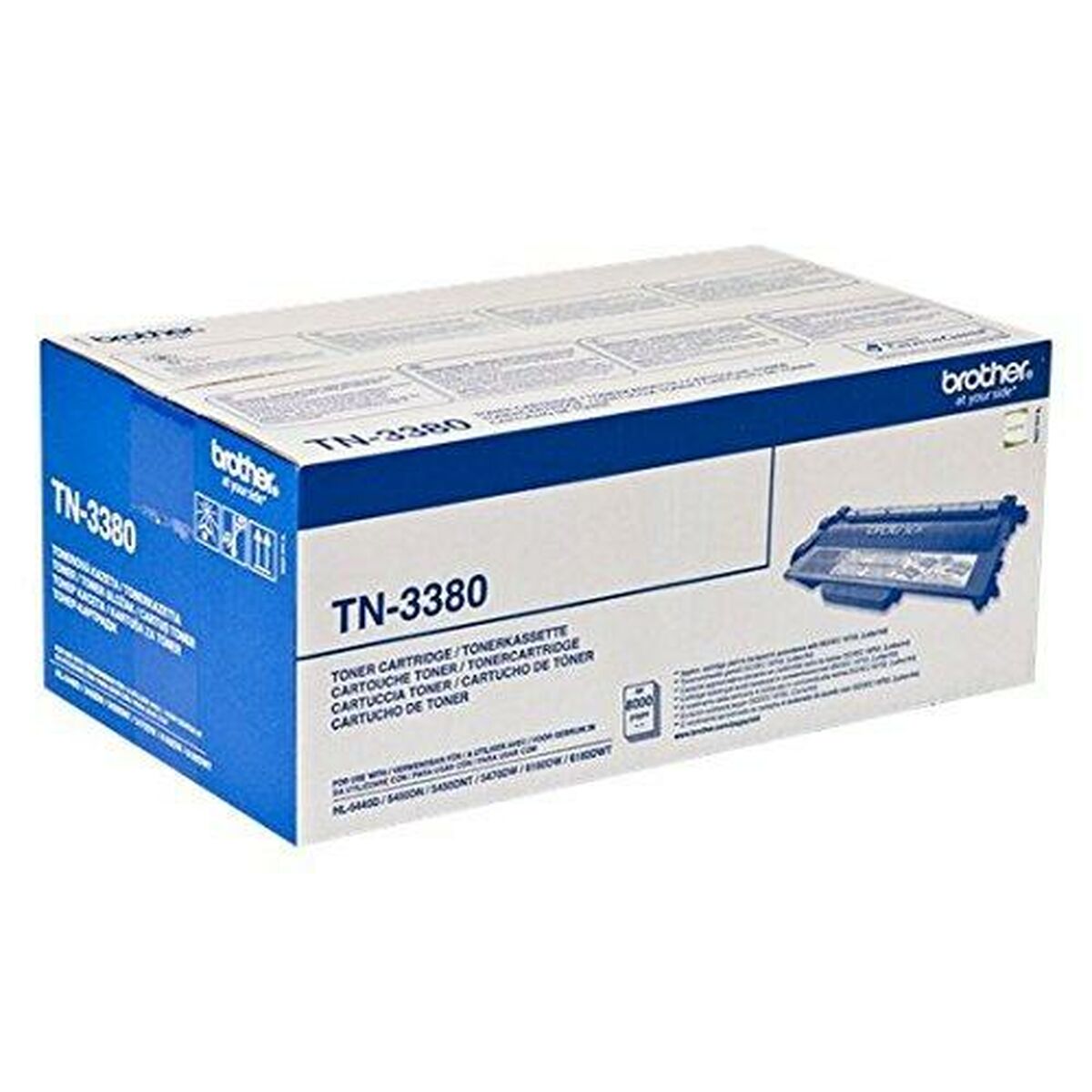 Toner Brother TN3380 Black (3 Units)
