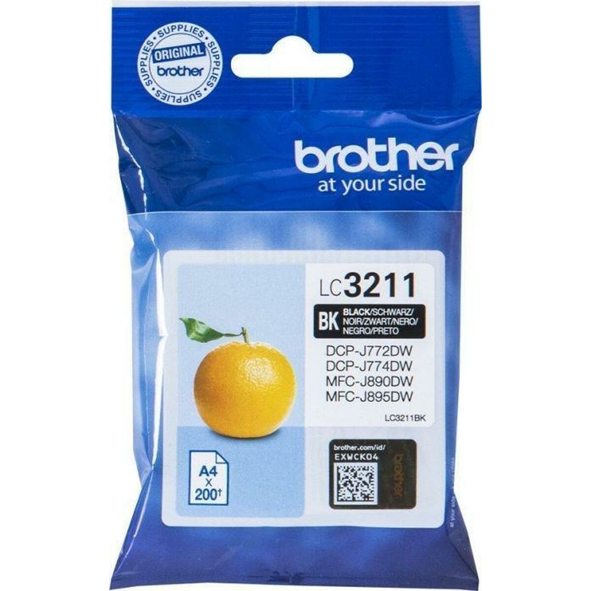 Original Ink Cartridge Brother LC3211 Black (5 Units)