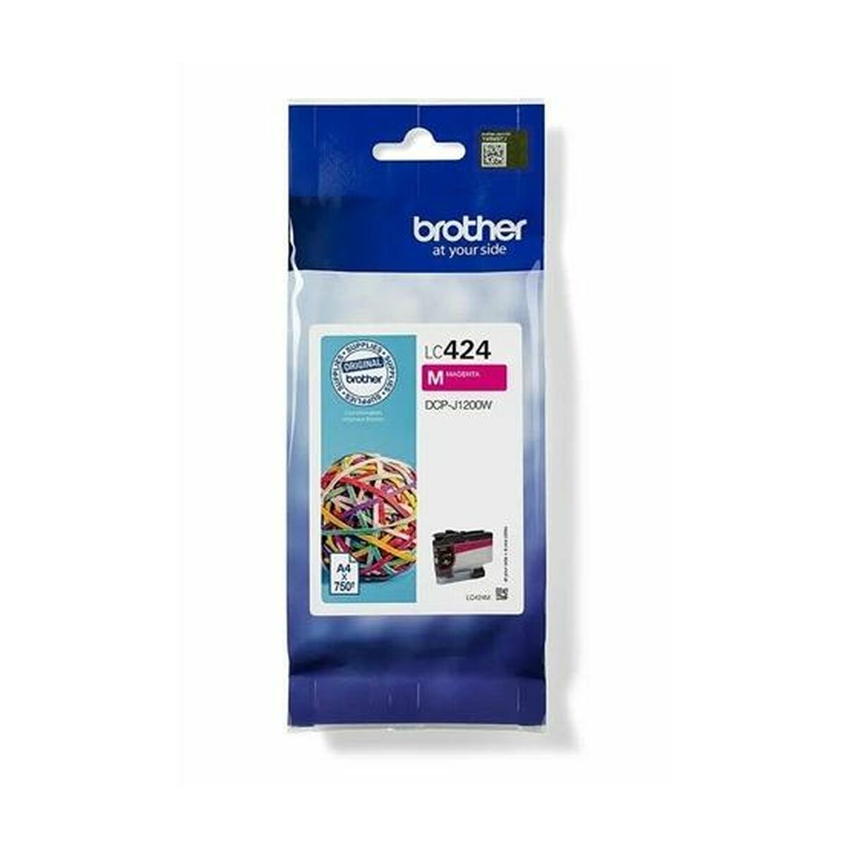 Original Ink Cartridge Brother LC424 Magenta (5 Units)