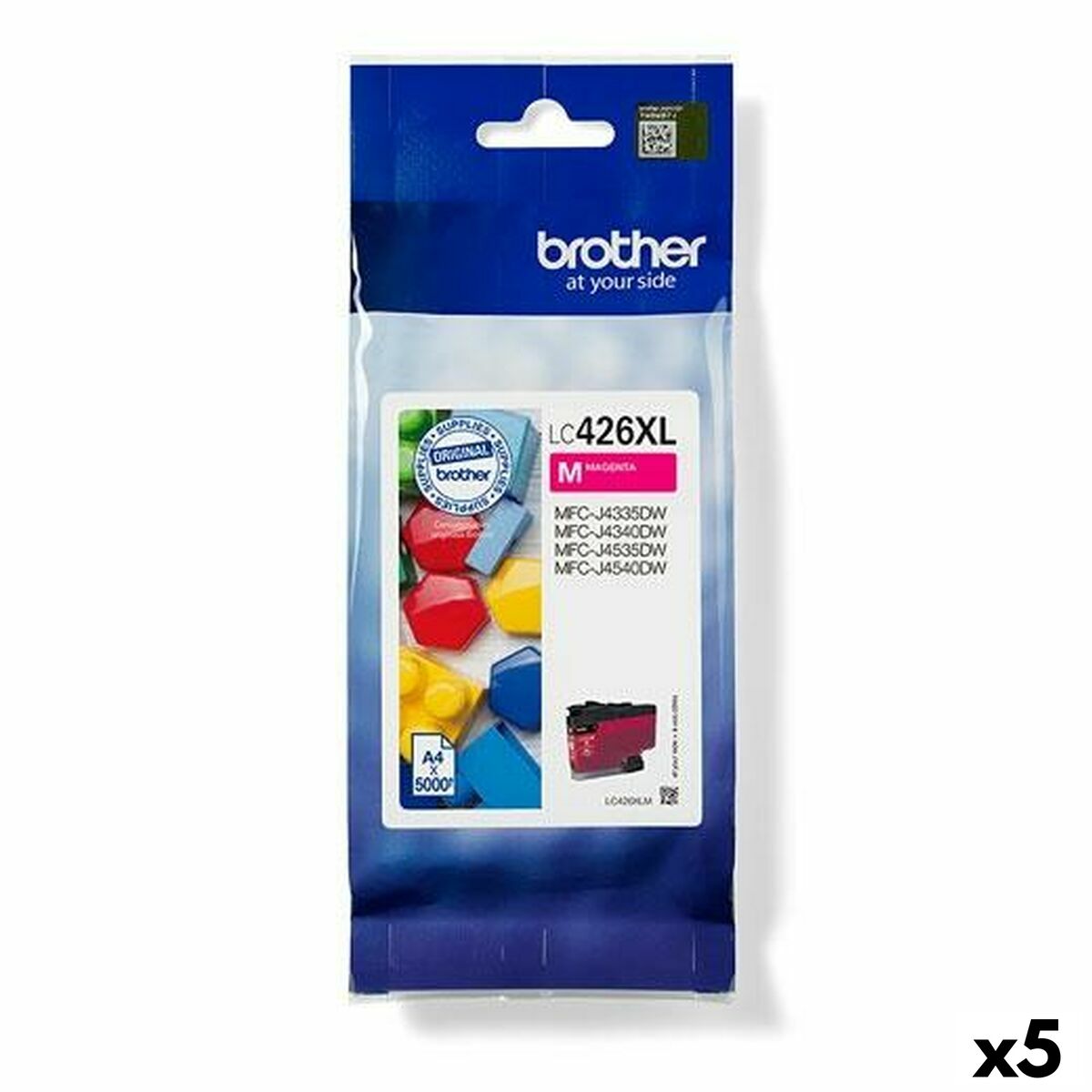 Original Ink Cartridge Brother LC426XLM Magenta (5 Units)