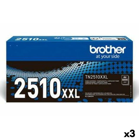 Toner Brother TN2510XXL Black (3 Units)