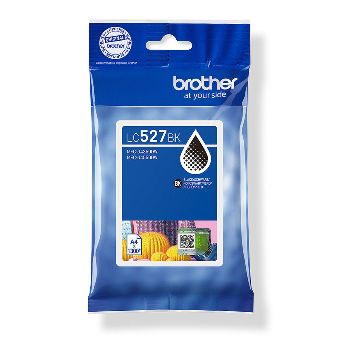 Original Ink Cartridge Brother LC527BK Black Multicolour