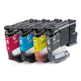 Original Ink Cartridge Brother LC521VAL Yellow (4 Units)