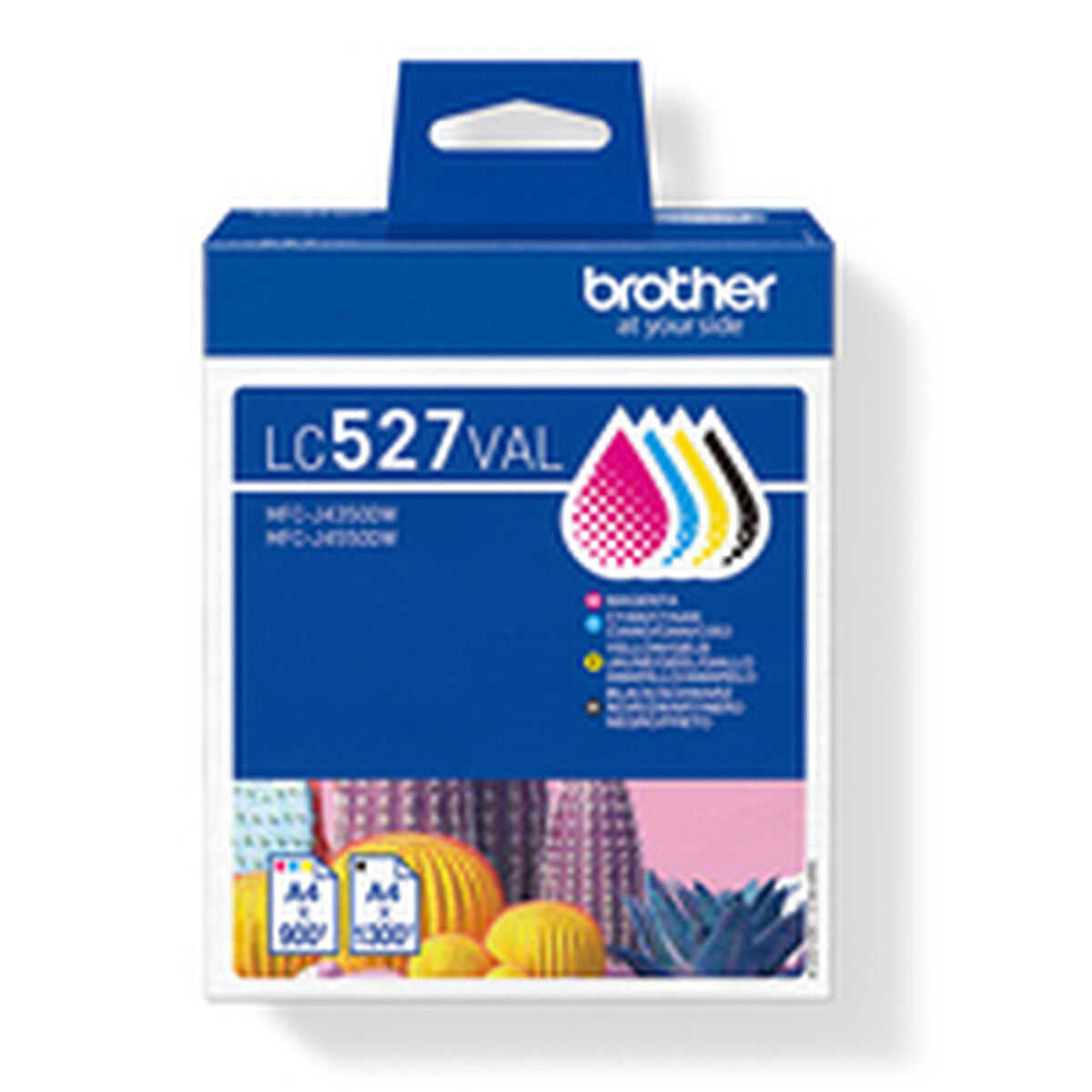 Original Ink Cartridge Brother LC527VAL Multicolour (4 Units)