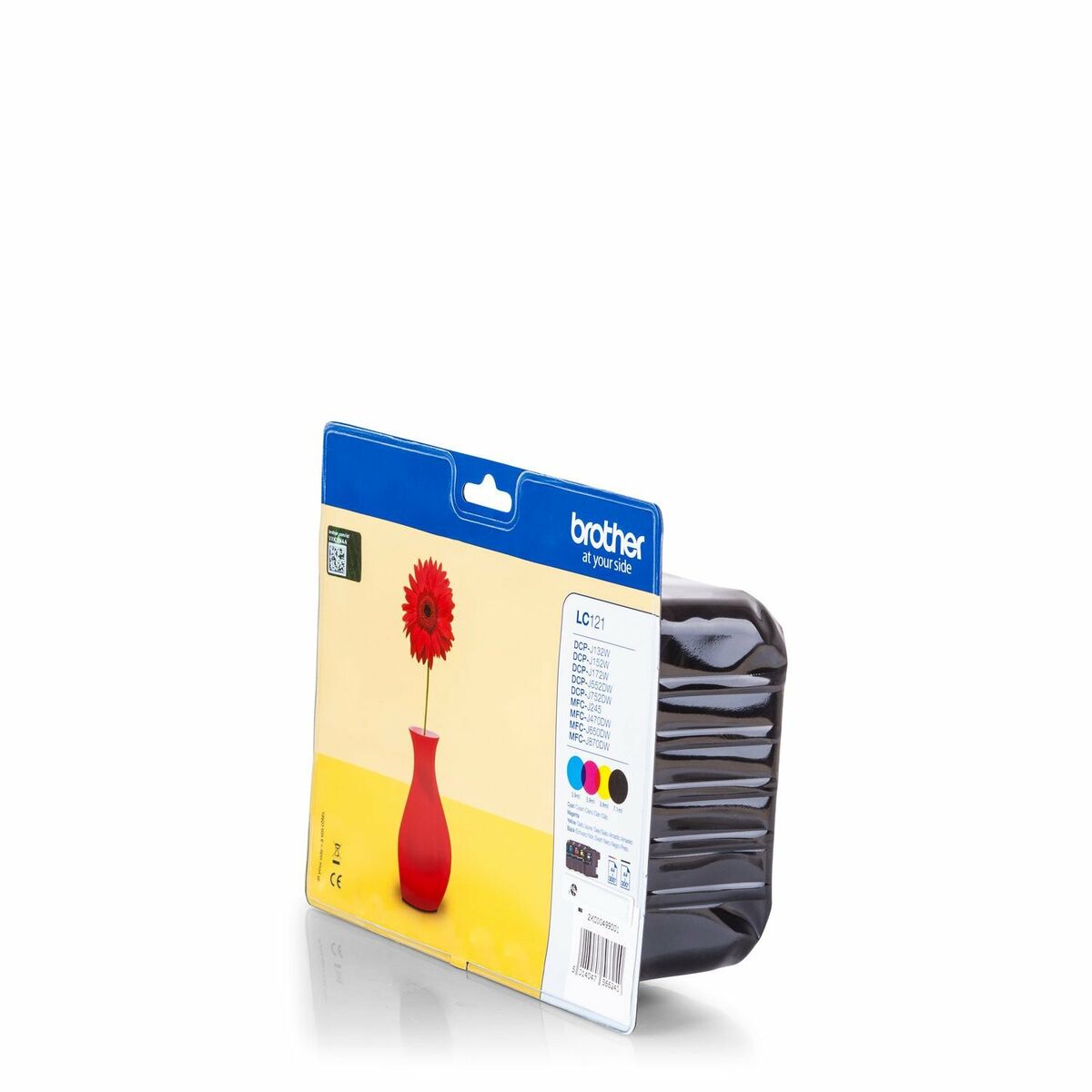 Original Ink Cartridge Brother LC121 Yellow (4 Units)