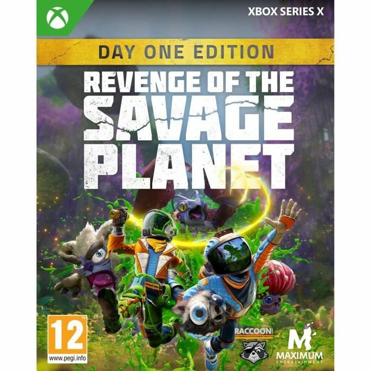 Xbox Series X Video Game Just For Games La venganza del planeta salvaje: Edición Día Uno