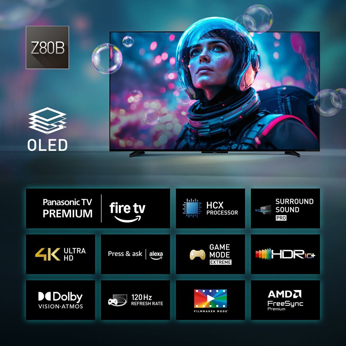 Smart TV Panasonic TV48Z80BEZ   48 4K Ultra HD 48" HDR OLED
