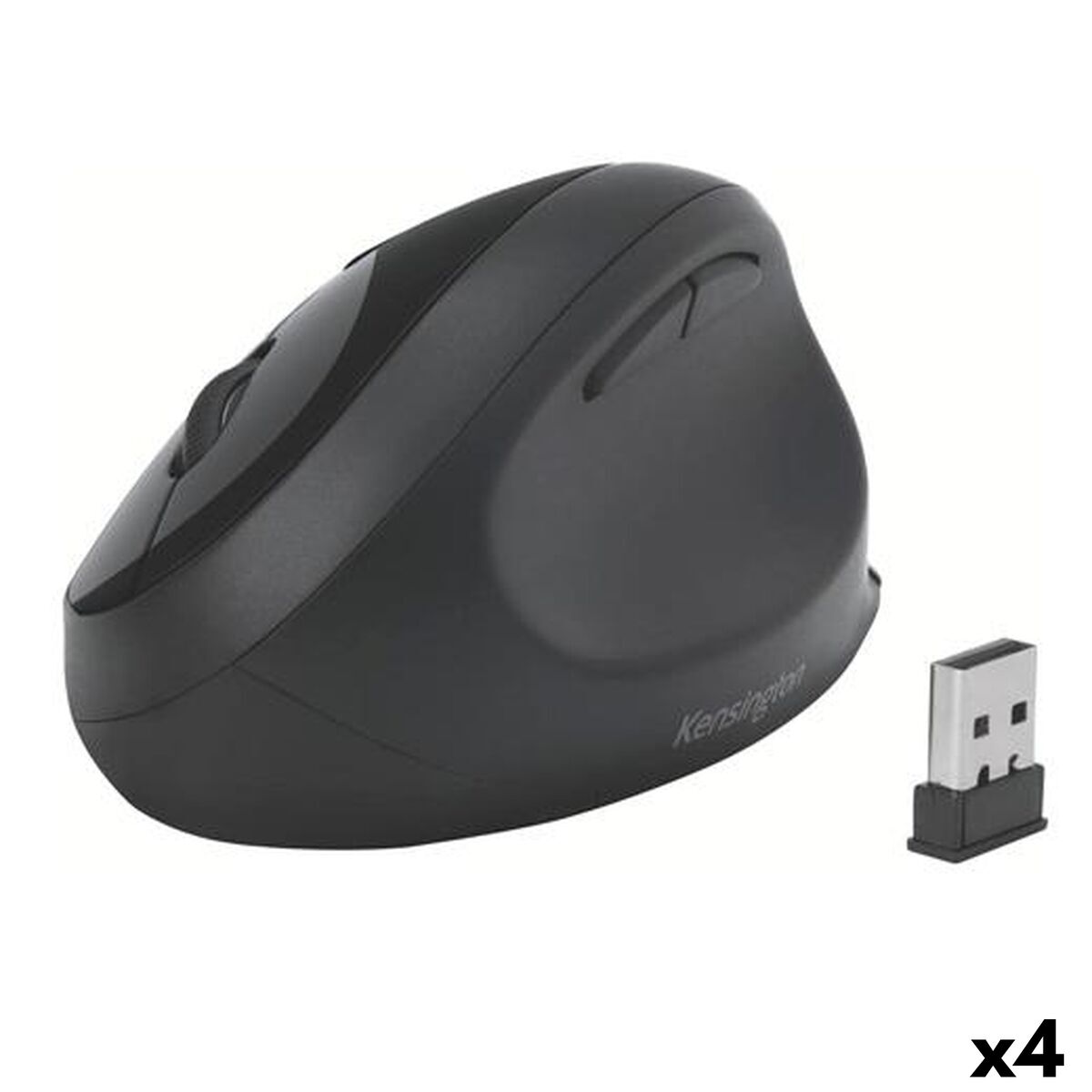 Mouse Kensington PRO FIT Black 1600 dpi (4 Units)