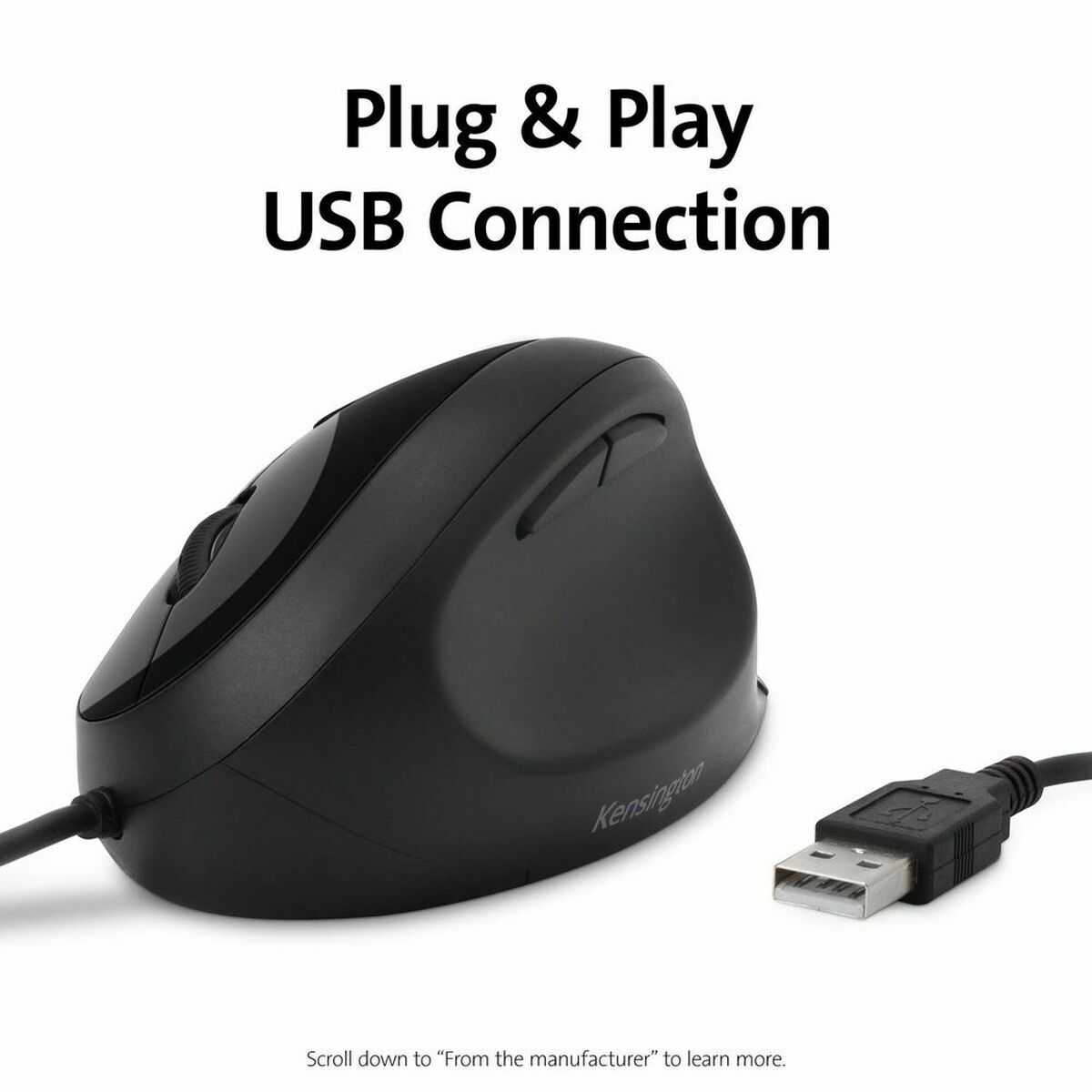 Mouse Kensington Pro Fit Black 3200 DPI