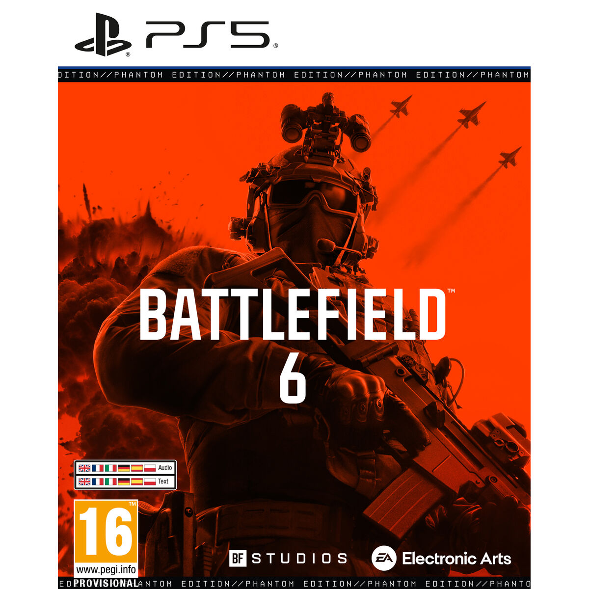 PlayStation 5 Video Game Electronic Arts Battlefield 6 - Ghost Edition