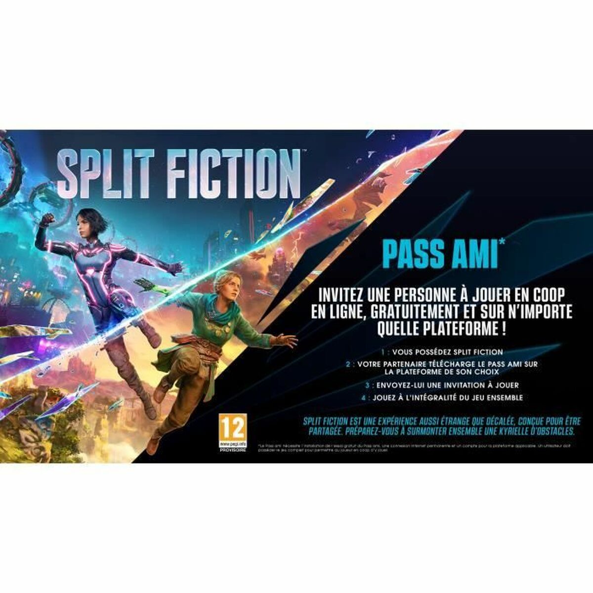 Video game for Switch Electronic Arts SPLIT FICTION