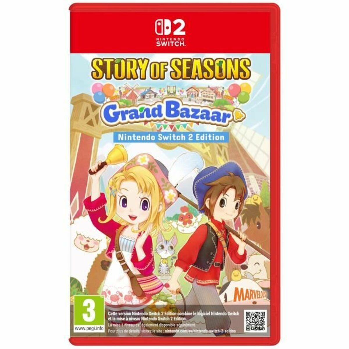 Video game for Switch Just For Games Story of Seasons Grand Bazaar