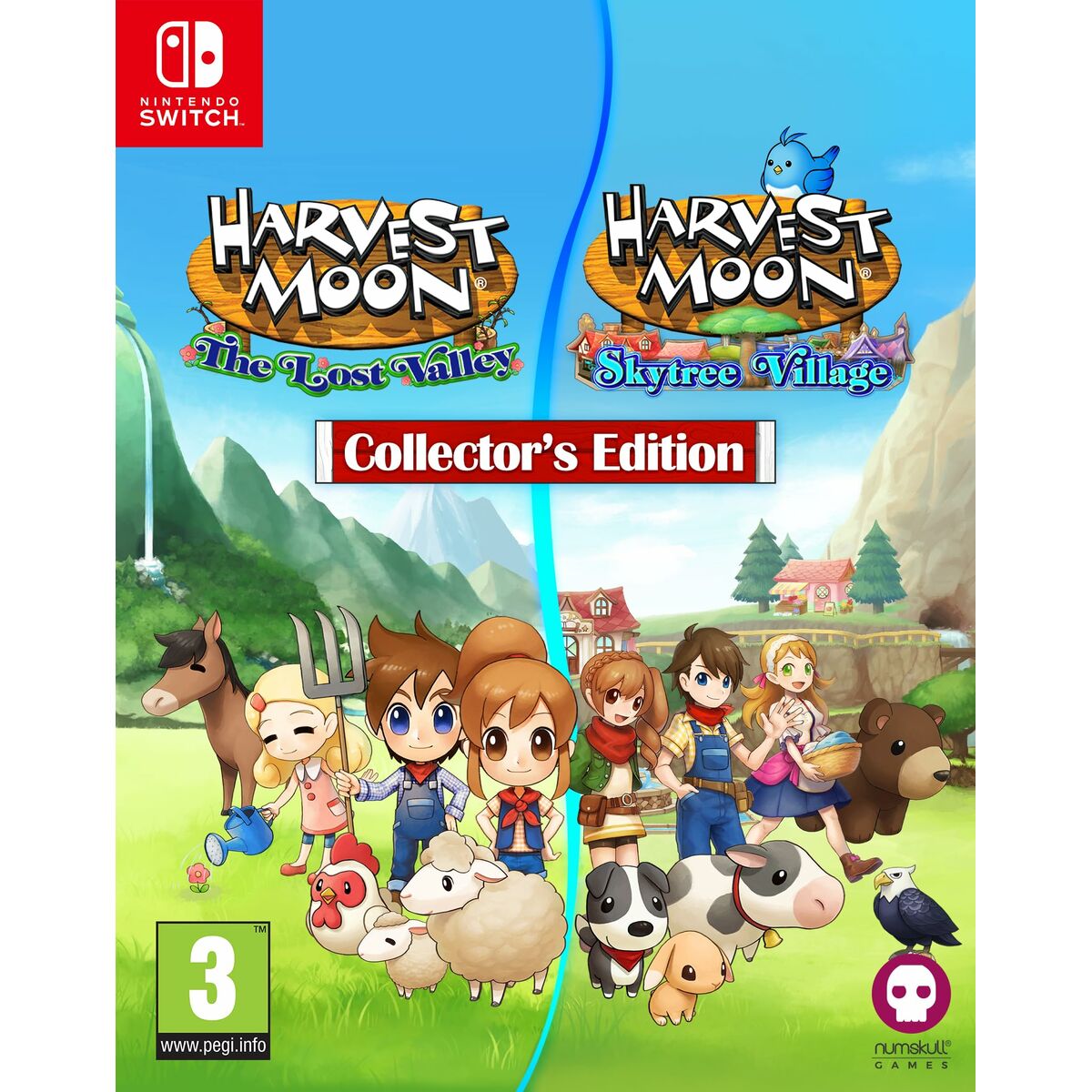 Video game for Switch Just For Games Harvest Moon: The Lost Valley & Skytree Village Collector'S