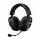 Headphones with Microphone Logitech Pro X Black