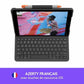 Tablet cover Logitech Slim Folio Graphite AZERTY