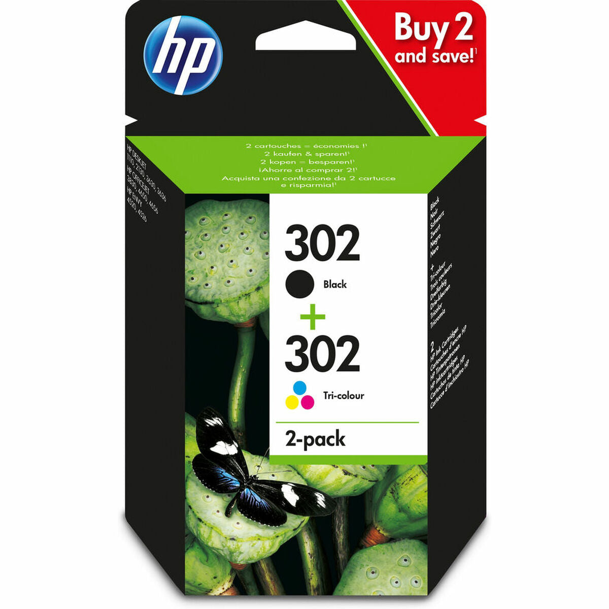 Original Ink Cartridge HP X4D37AE#301 Multicolour