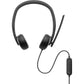 Headphones with Microphone Dell WH3024-DWW Black