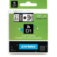 Laminated Tape for Labelling Machines Dymo D1 45010 12 mm LabelManager™ Transparent Black (5 Units)