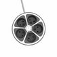 Power Socket - 5 Sockets with Switch Chacon (1,5 m)