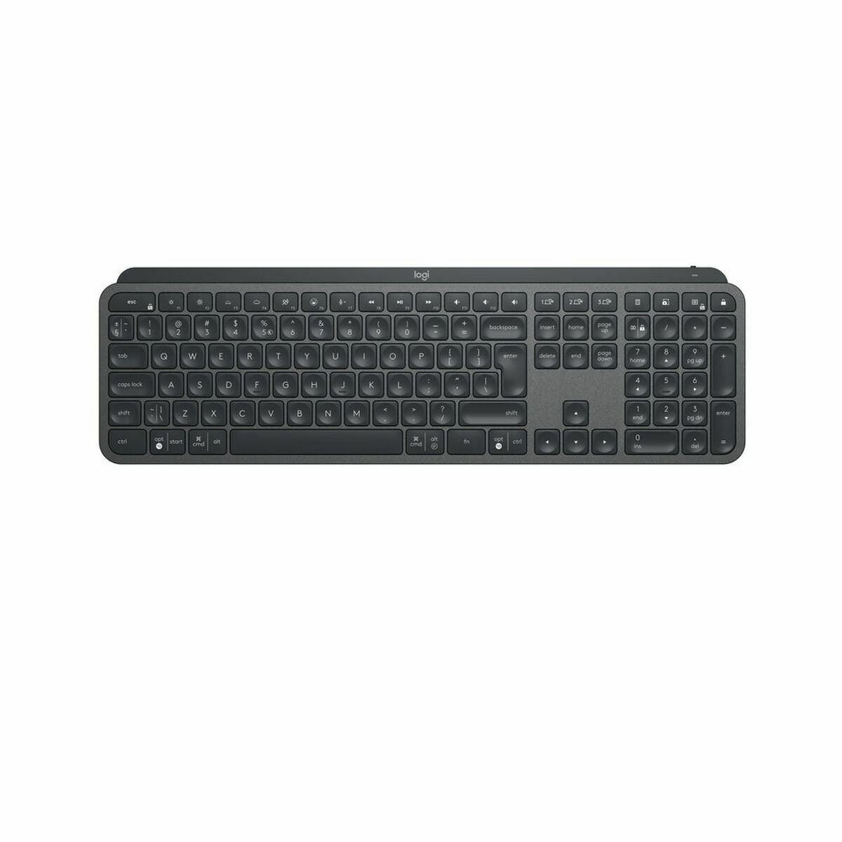 Keyboard Logitech MX Keys for Business Steel Dark grey Spanish Qwerty QWERTY