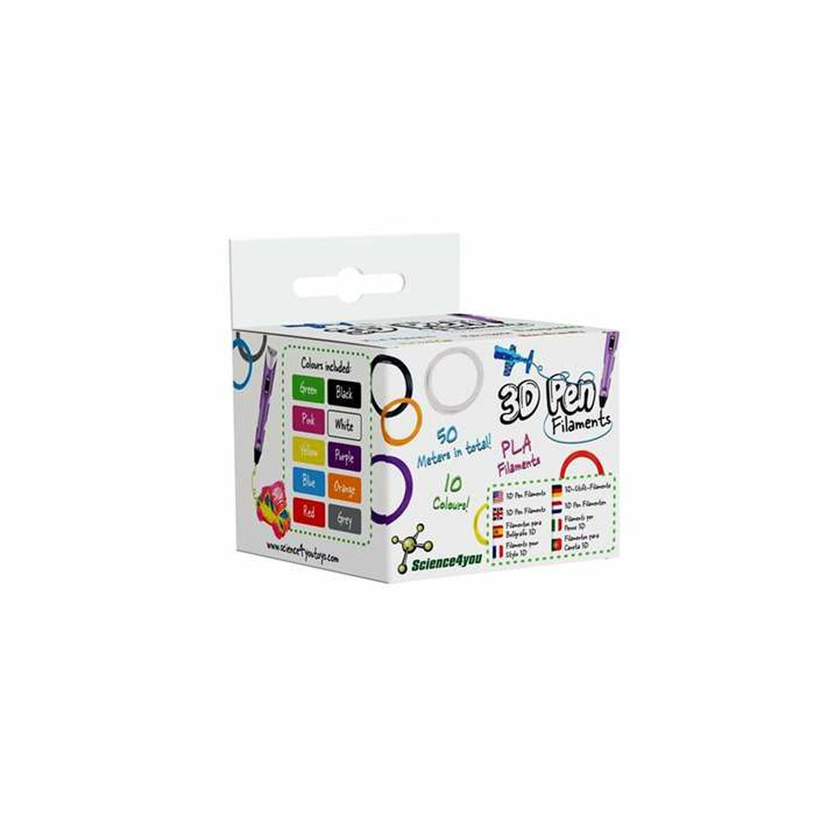 Refill for ballpoint pen Science4you 50 m