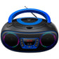 Radio CD MP3 Denver Electronics 111141300011 Bluetooth LED LCD