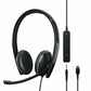 Headphones with Microphone Epos 1000906 Black