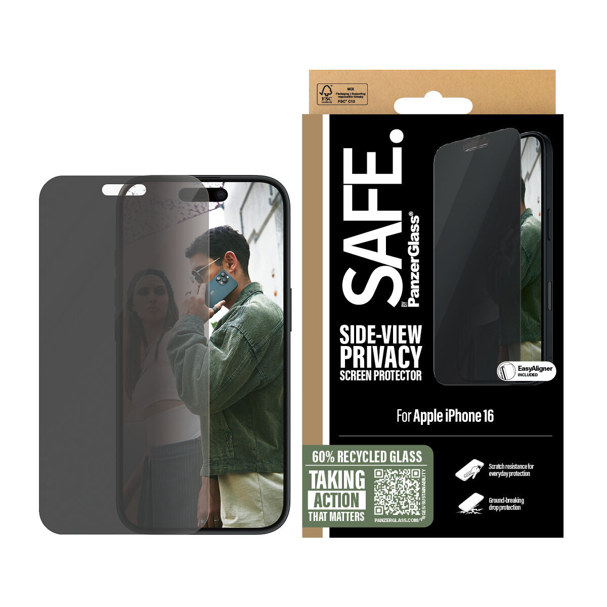 Mobile Screen Protector PanzerGlass iPhone 16 -15