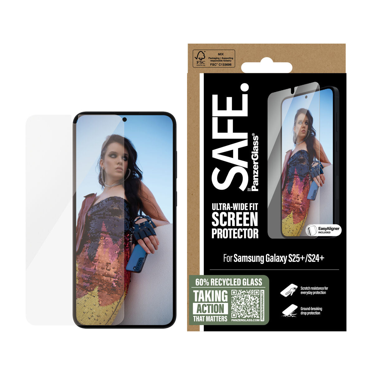 Mobile Screen Protector PanzerGlass Samsung S25-S24