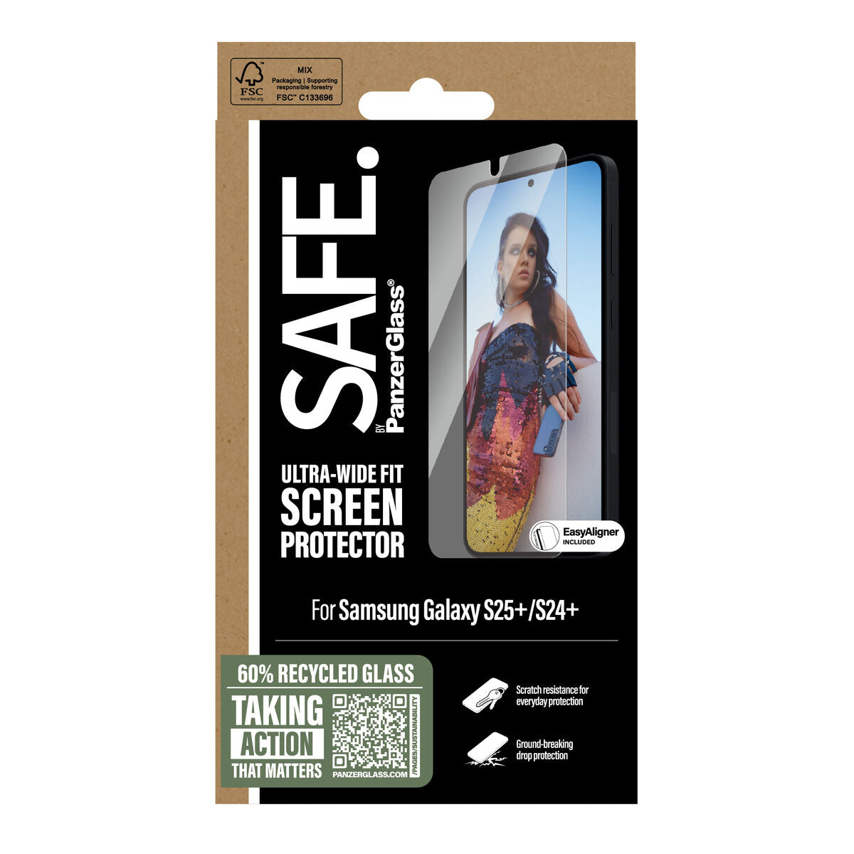 Mobile Screen Protector PanzerGlass Samsung S25-S24